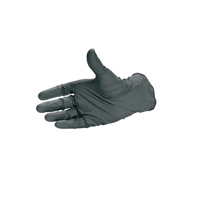 Hanskar Nitril Svartir 100 stk.