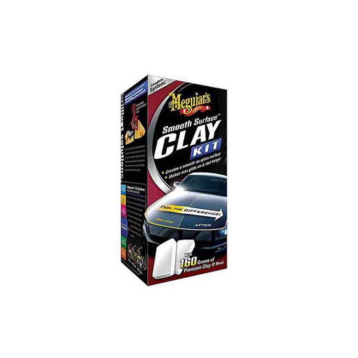 Meguiar's Smooth Surface Clay Kit Leir Sett Stórt