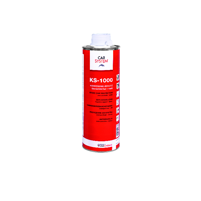 Car System Grjótvörn svört KS-1000 1Ltr.