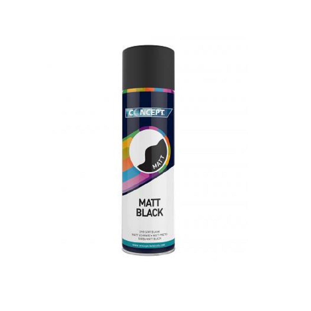 Svart Matt 450ML
