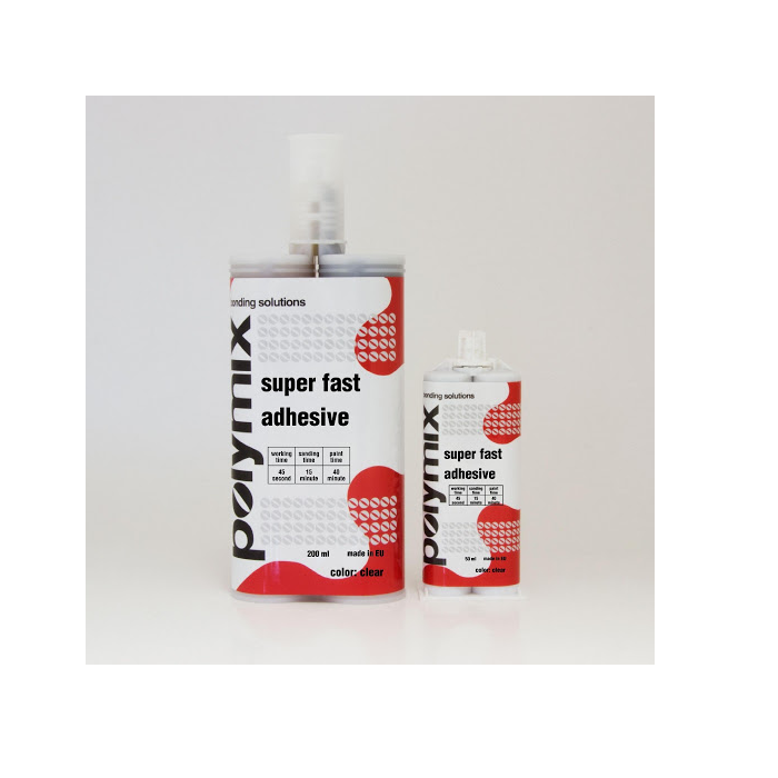 Polymix Super Fast glært