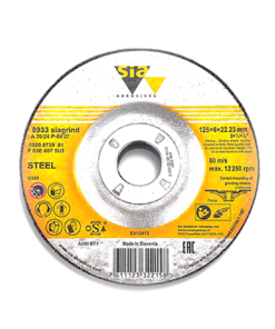 Slípiskífa "steinn" STEEL 115 mm. x 6 mm.