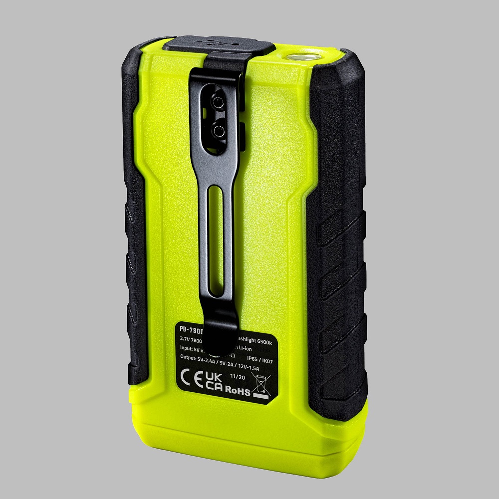 Hleðslubanki með 250 lumen ljó - Image 2